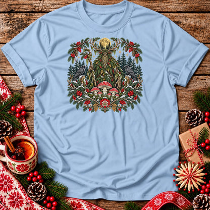 Christmas Leshy Under the Full Moon Unisex T-Shirt