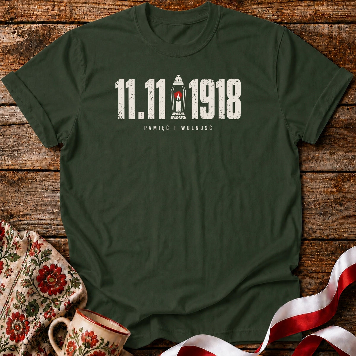 11.11.1918 Pamięć i Wolność Unisex T-Shirt