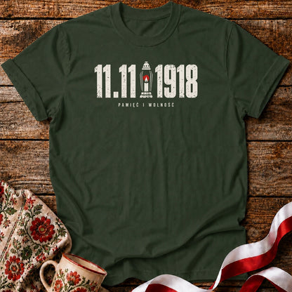 11.11.1918 Pamięć i Wolność Unisex T-Shirt