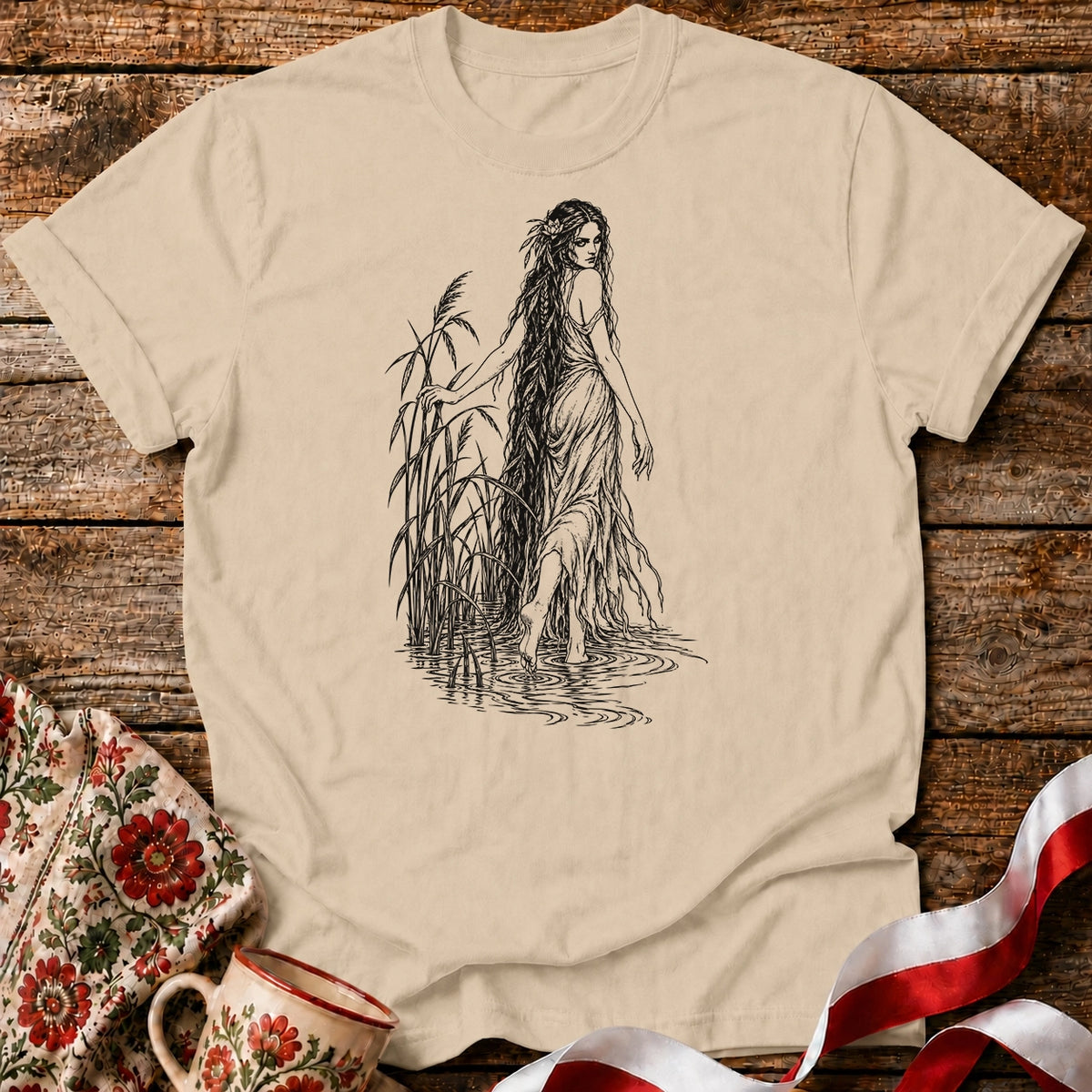 Rusalka in the Reeds Unisex T-Shirt