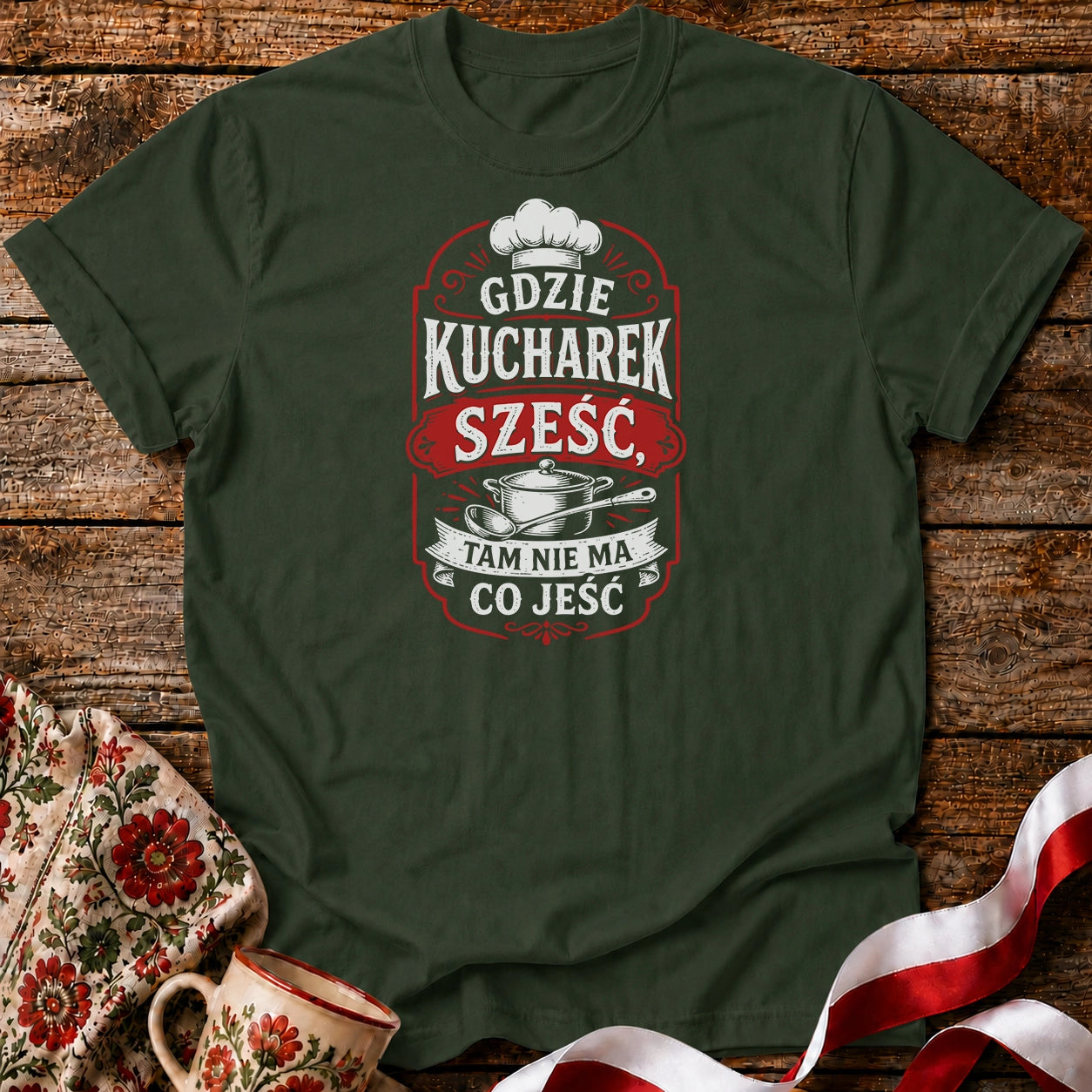 Gdzie Kucharek Sześć Unisex T-Shirt