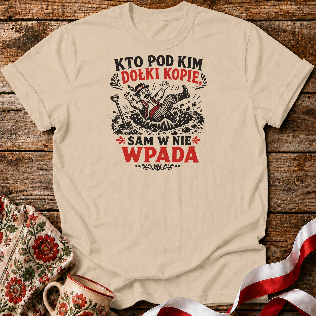 Kto Pod Kim Dołki Kopie Unisex T-Shirt