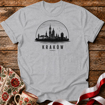 Kraków Skyline Polish City Unisex T-Shirt