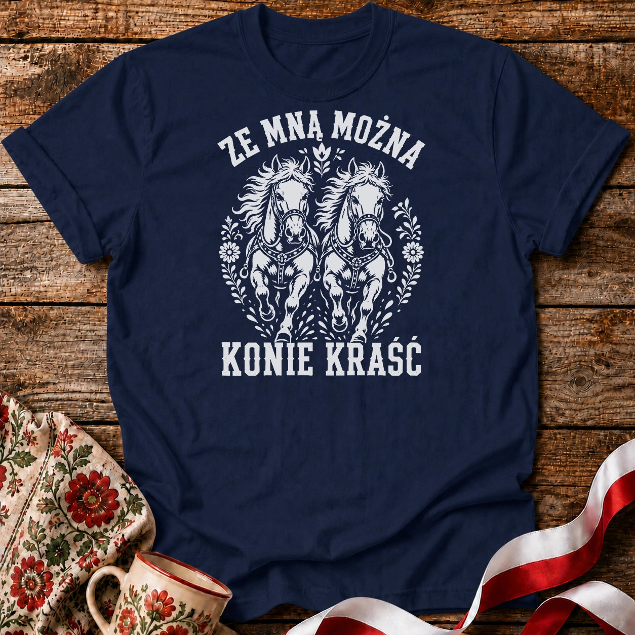 Konie Kraść Unisex T-Shirt