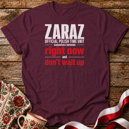 Zaraz Time Unit Unisex T-Shirt