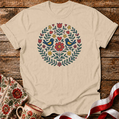 Slavic Folk Bloom Unisex T-Shirt