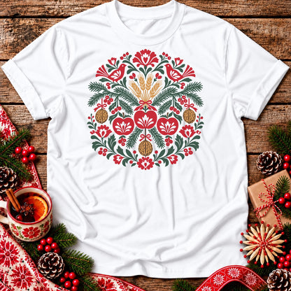Polish Folk Christmas Ornaments Unisex T-Shirt