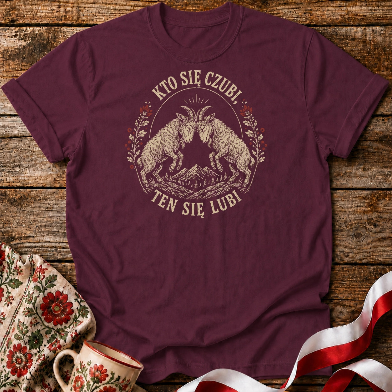 Kto Się Czubi Ten Się Lubi Unisex T-Shirt