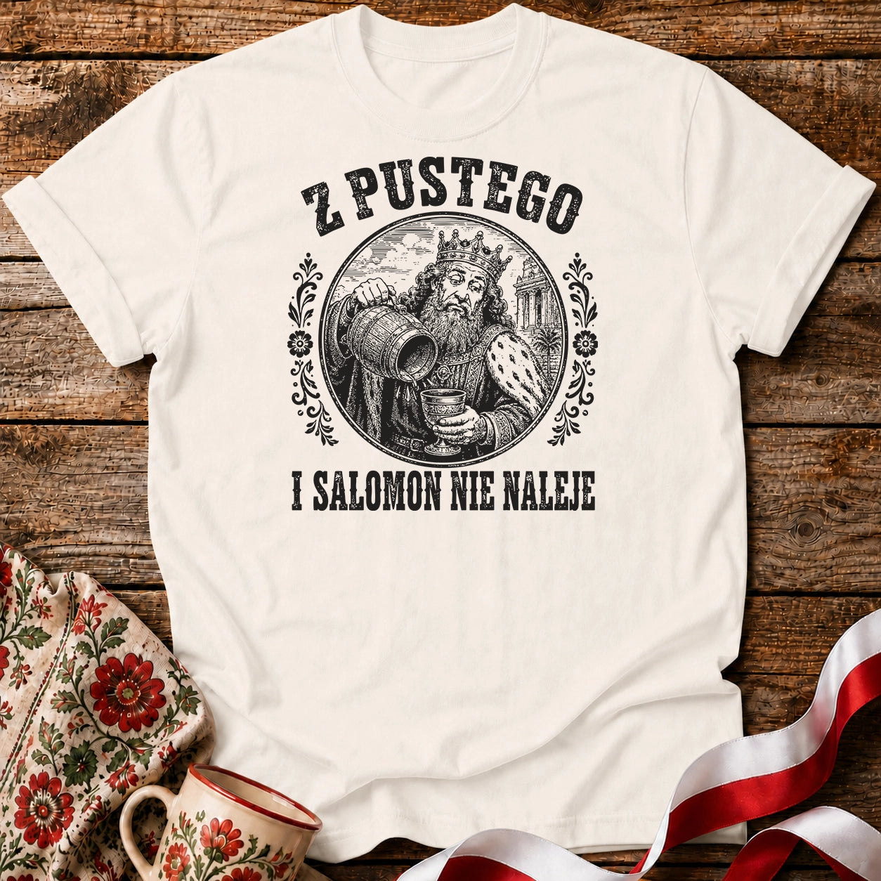 Z Pustego I Salomon Nie Naleje Unisex T-Shirt