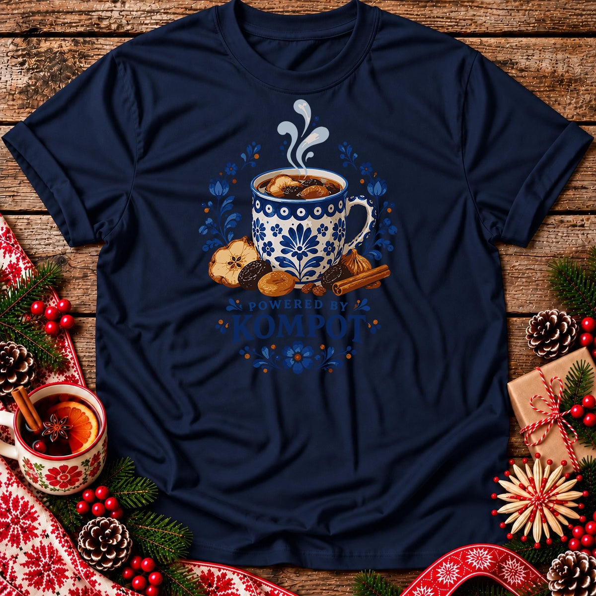 Powered by Kompot z Suszu Unisex T-Shirt
