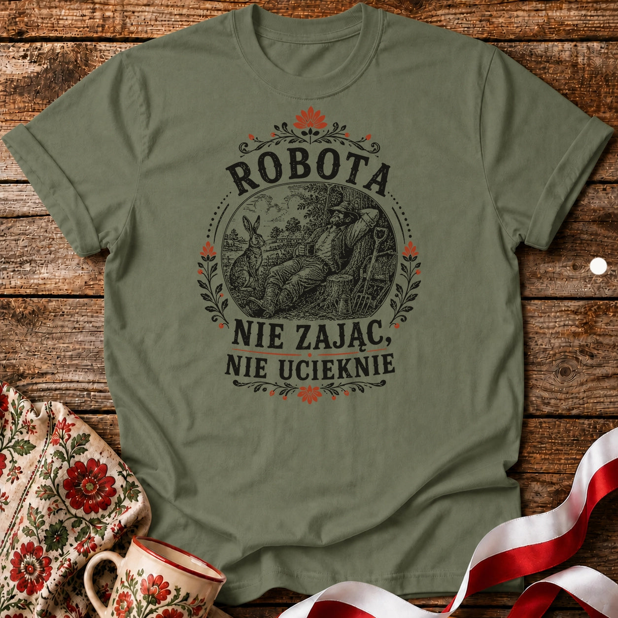 Robota Nie Zając Unisex T-Shirt