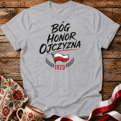 Bóg Honor Ojczyzna 1920 Unisex T-Shirt