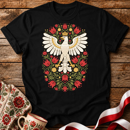 Crowned White Eagle Unisex T-Shirt