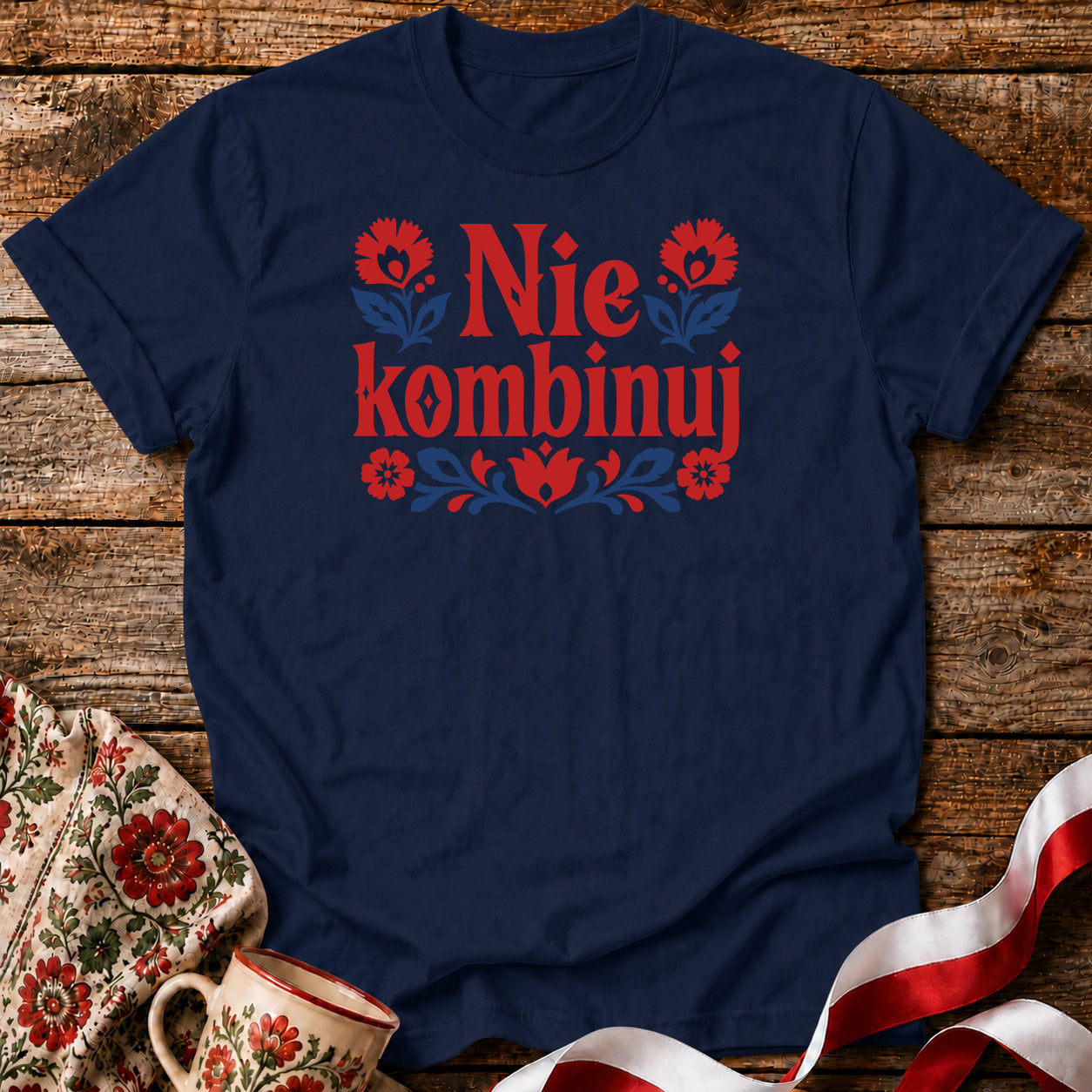 Nie Kombinuj Polish Saying Unisex T-Shirt