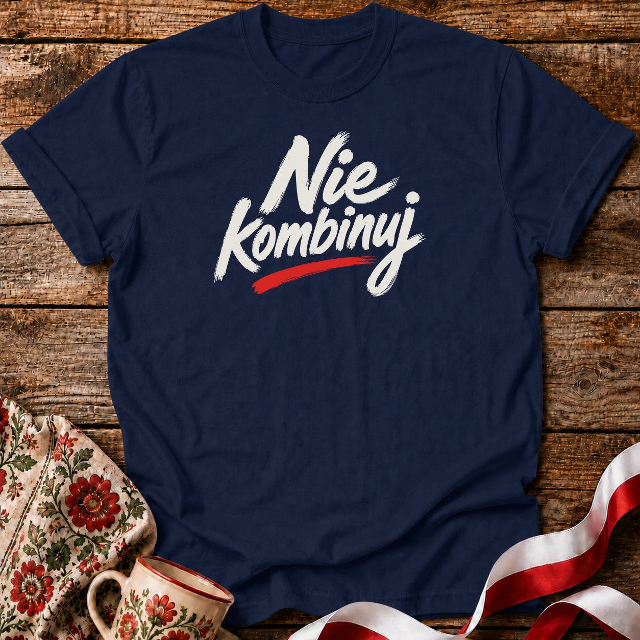 Nie Kombinuj Polish Saying Unisex T-Shirt
