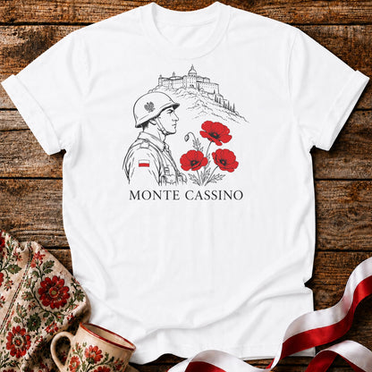 Monte Cassino Poppies Unisex T-Shirt
