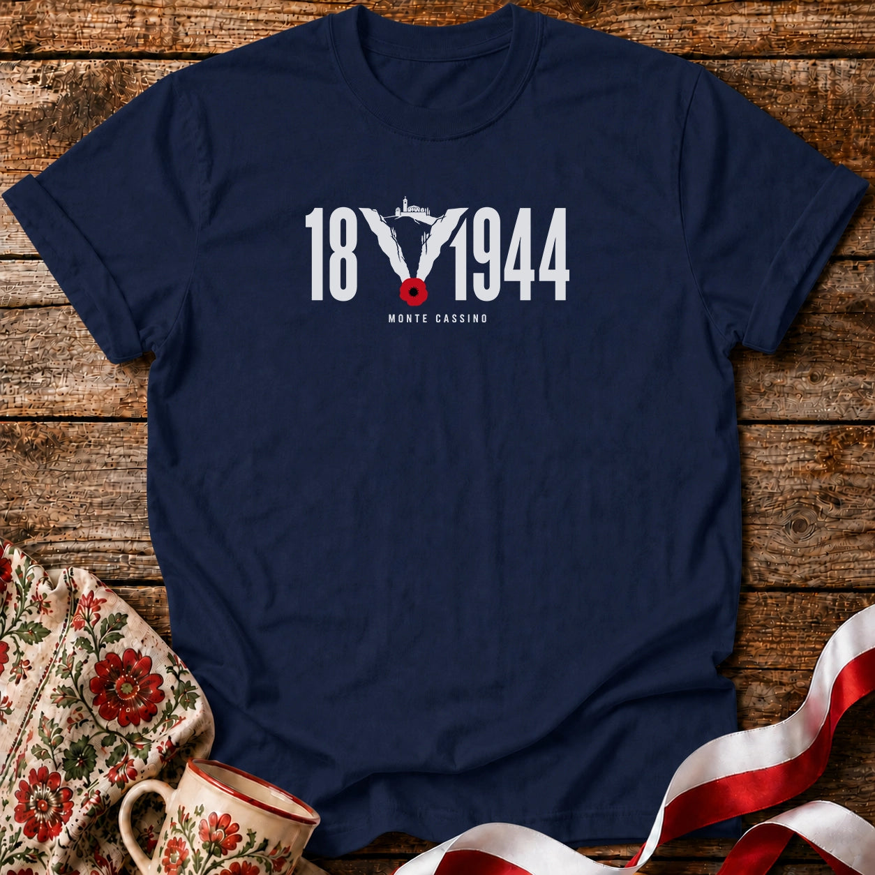18 V 1944 Monte Cassino Unisex T-Shirt