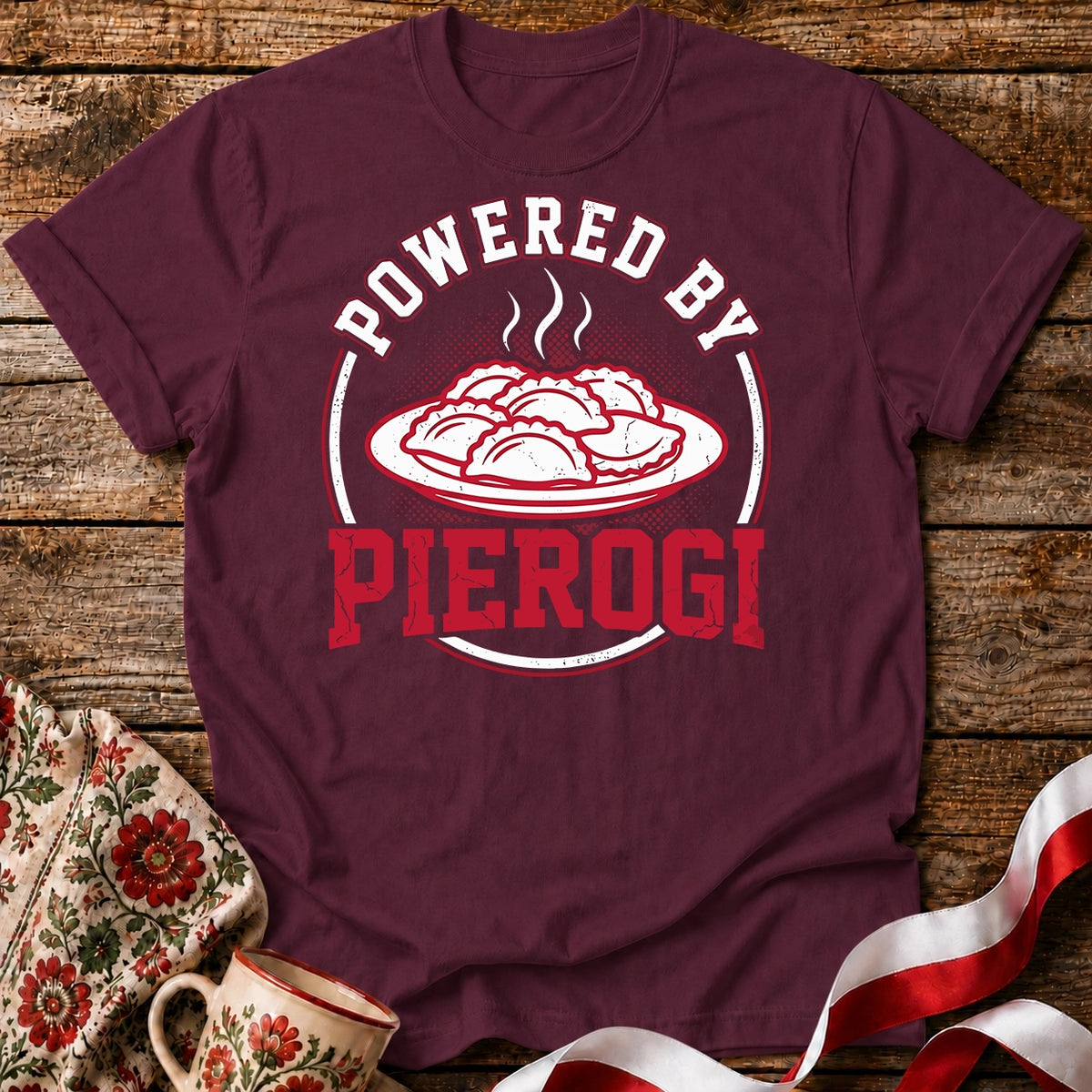 Powered by Pierogi Unisex T-Shirt