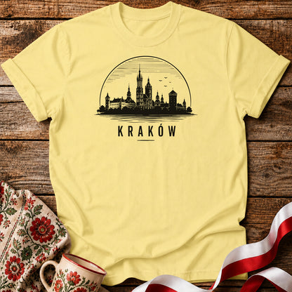 Kraków Skyline Polish City Unisex T-Shirt