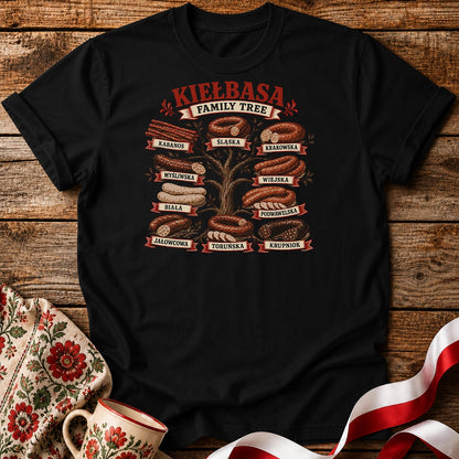 Kiełbasa Family Tree Unisex T-Shirt