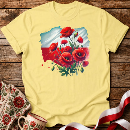 Polish Poppy Roots Unisex T-Shirt