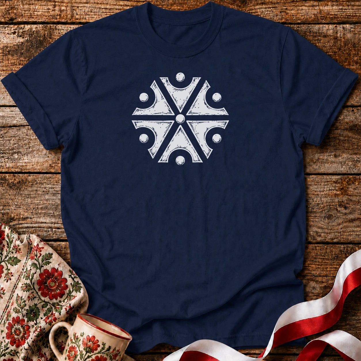 Perun Sacred Symbol Unisex T-Shirt