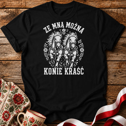 Konie Kraść Unisex T-Shirt
