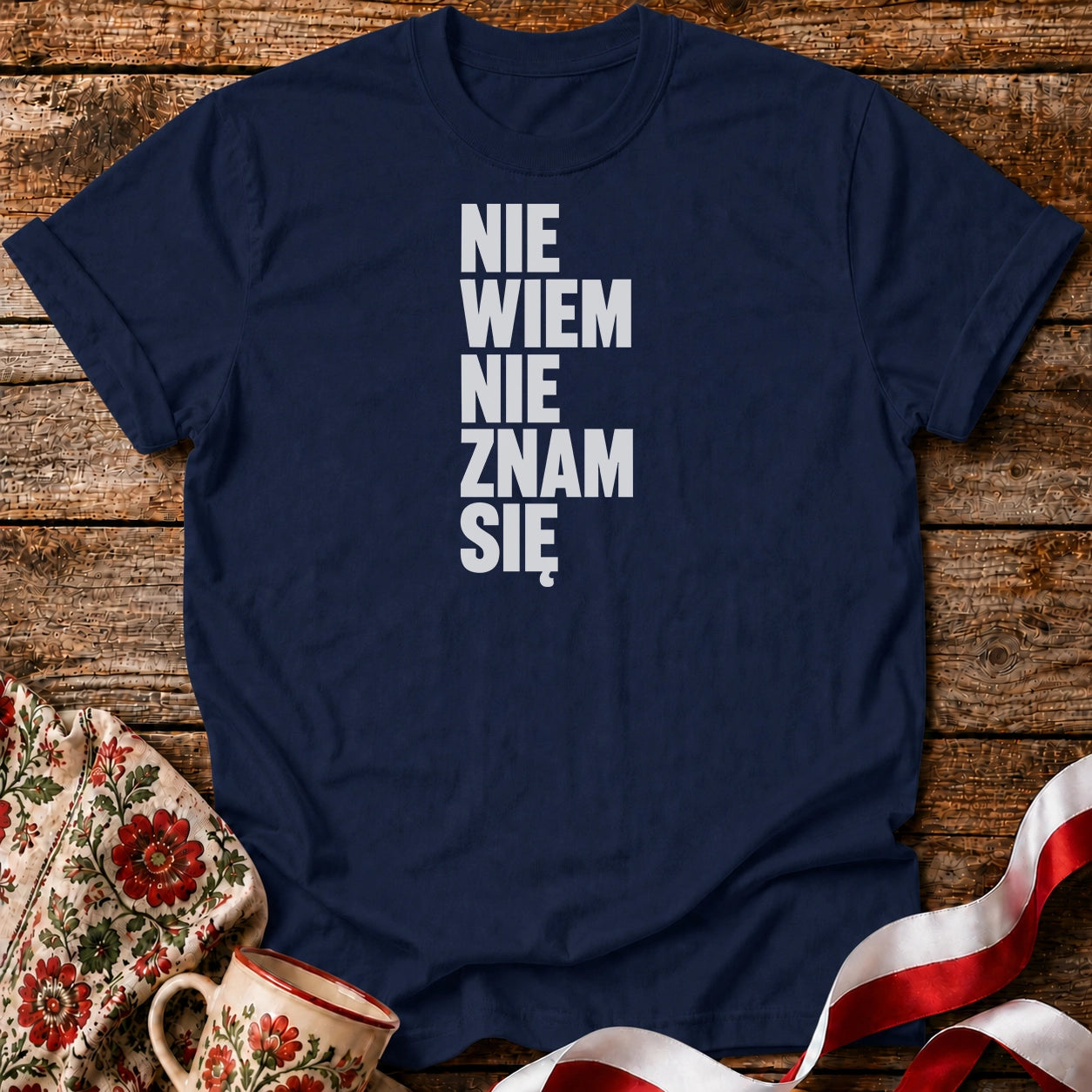 Nie Znam Się Unisex T-Shirt