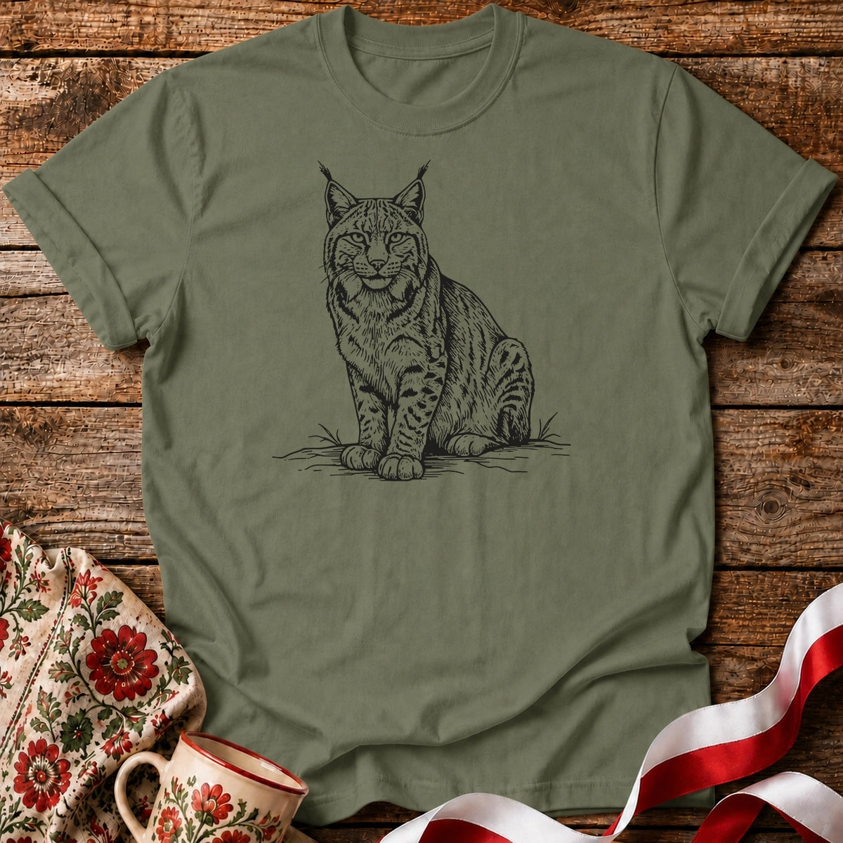 Białowieża Lynx Unisex T-Shirt