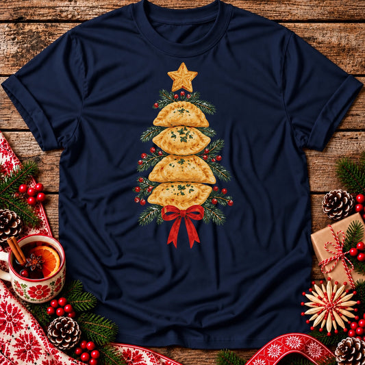 Pierogi Christmas Tree Unisex T-Shirt