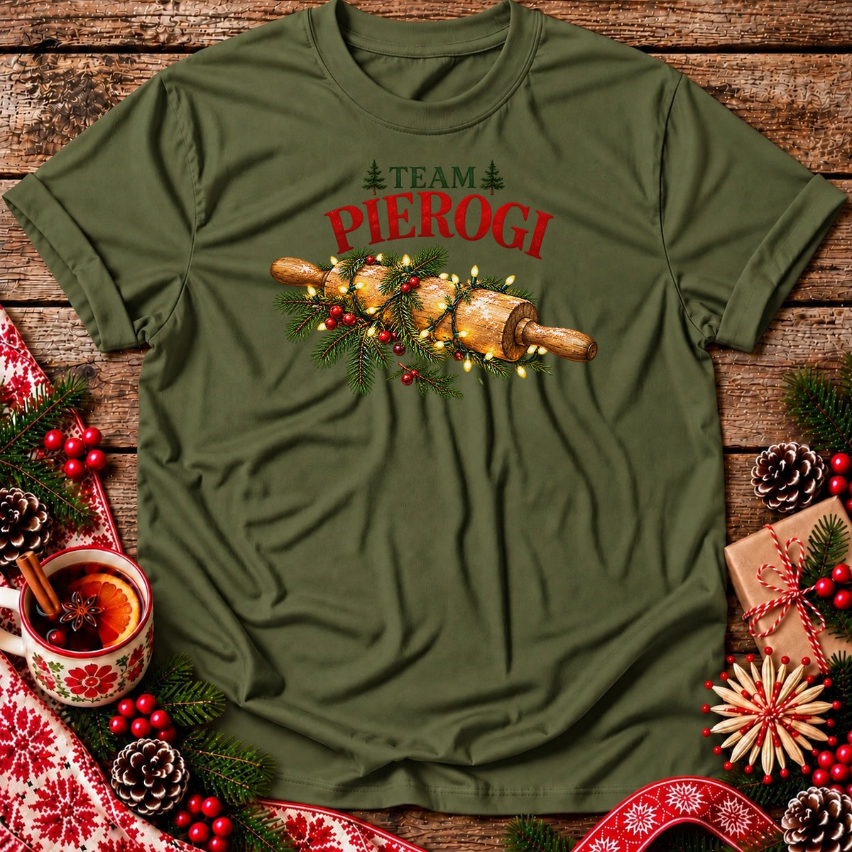 Team Pierogi Christmas Unisex T-Shirt