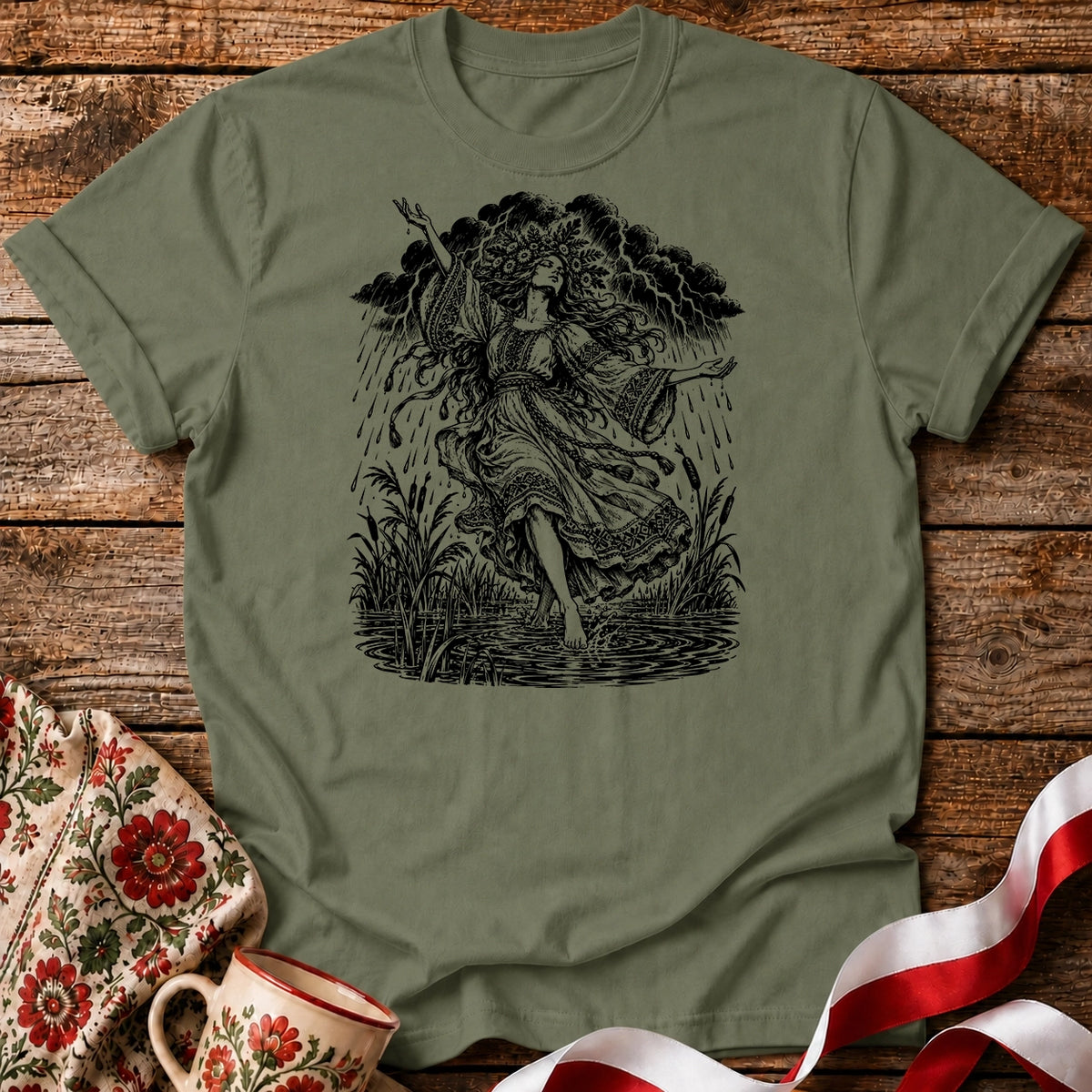 Dodola Rain Dance Unisex T-Shirt