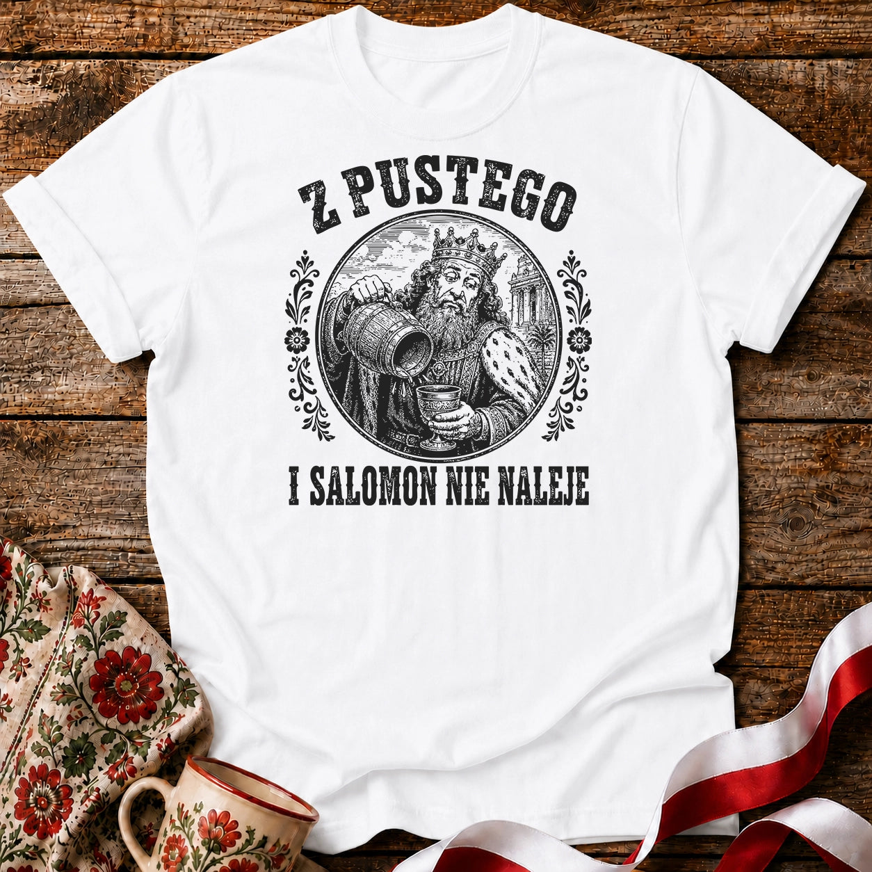 Z Pustego I Salomon Nie Naleje Unisex T-Shirt