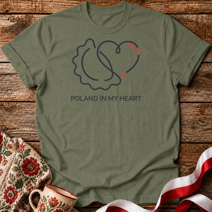 Poland in My Heart Unisex T-Shirt