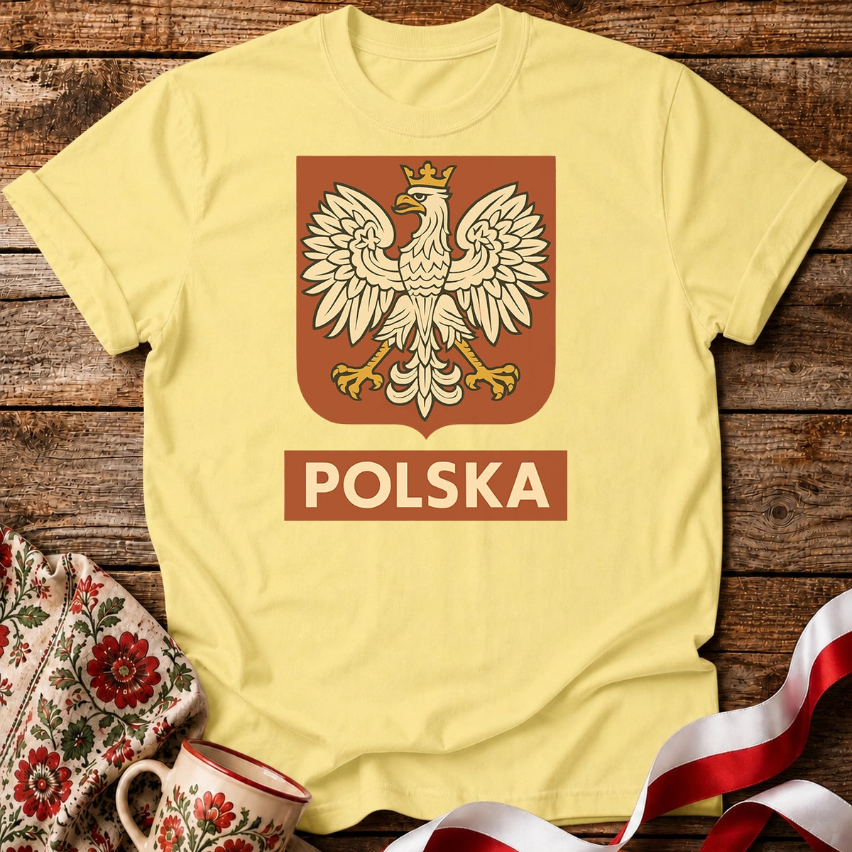 Polish Eagle Crest Unisex T-Shirt