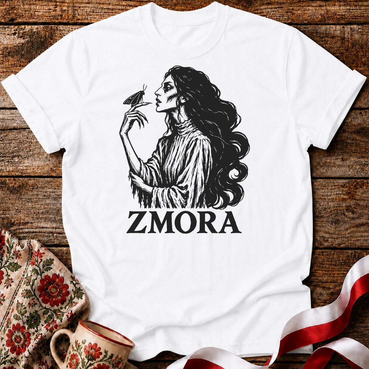 Zmora and the Moth Unisex T-Shirt