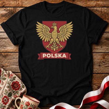 Polska Vintage Eagle Crest Unisex T-Shirt