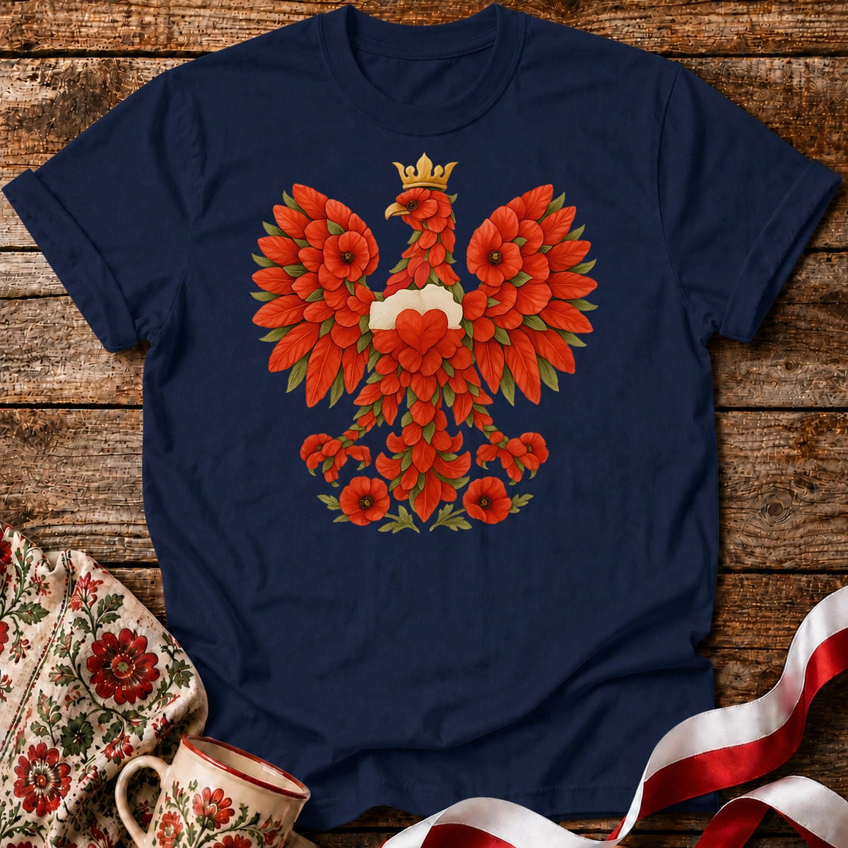 Blooming Polish Spirit Unisex T-Shirt