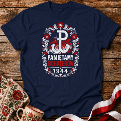 Pamiętamy Bohaterów Folk Unisex T-Shirt