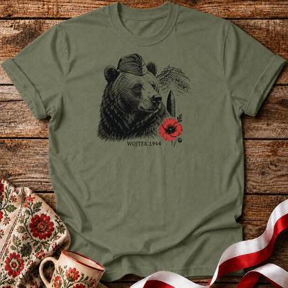 Wojtek 1944 Poppy Unisex T-Shirt