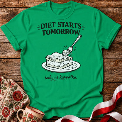 The Diet Starts Tomorrow Unisex T-Shirt