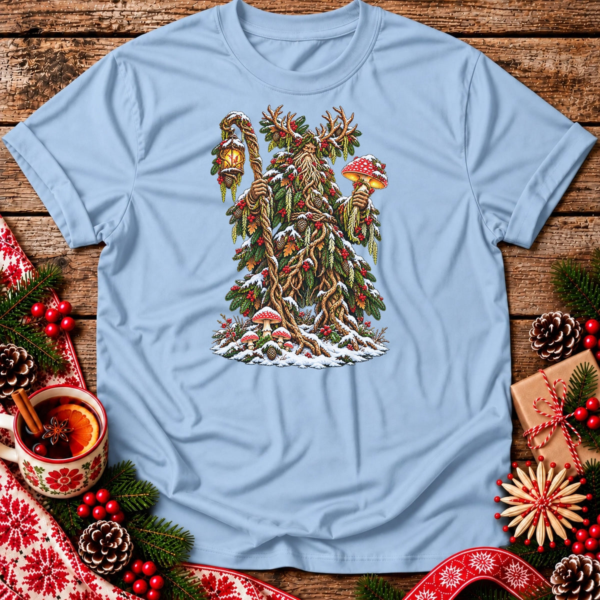 Christmas Leshy with Lantern Unisex T-Shirt