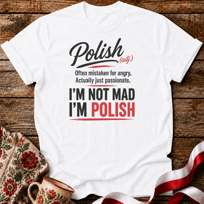 Polish Not Mad Unisex T-Shirt
