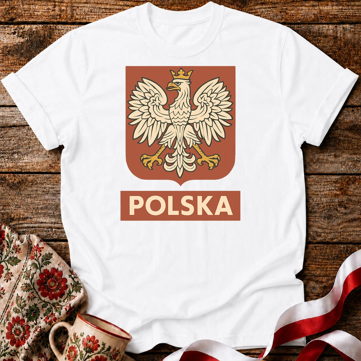Polish Eagle Crest Unisex T-Shirt