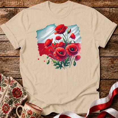 Polish Poppy Roots Unisex T-Shirt
