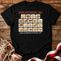 Polish Food Periodic Table Unisex T-Shirt