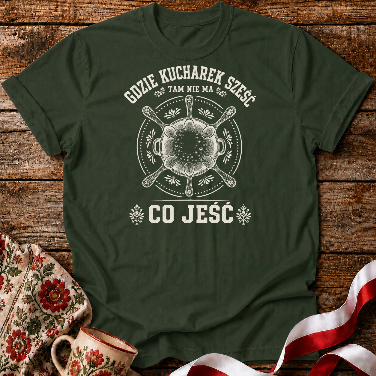 Gdzie Kucharek Sześć Unisex T-Shirt