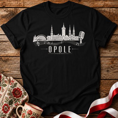 Opole Music Skyline Polish City Unisex T-Shirt