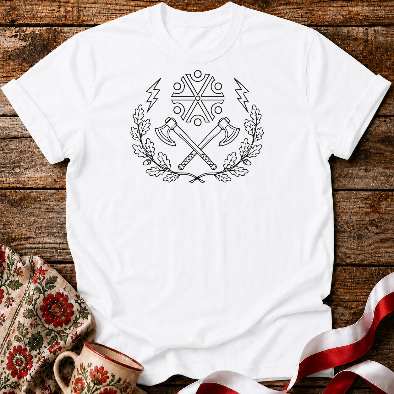 Perun Thunder Axes Unisex T-Shirt