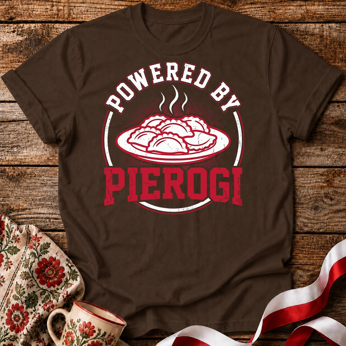 Powered by Pierogi Unisex T-Shirt